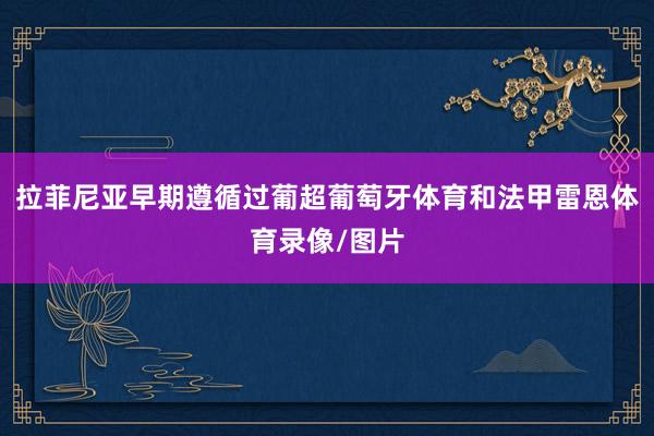 拉菲尼亚早期遵循过葡超葡萄牙体育和法甲雷恩体育录像/图片