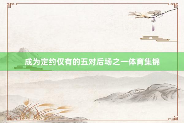 成为定约仅有的五对后场之一体育集锦