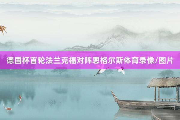 德国杯首轮法兰克福对阵恩格尔斯体育录像/图片