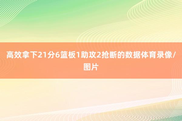 高效拿下21分6篮板1助攻2抢断的数据体育录像/图片
