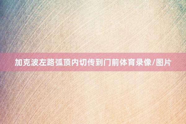 加克波左路弧顶内切传到门前体育录像/图片